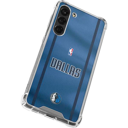 NBA Dallas Mavericks Jersey Galaxy S23 FE Clear Case